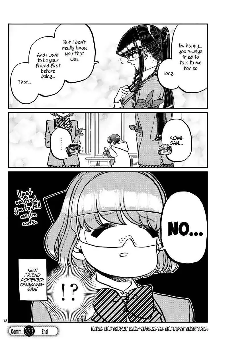 Komi-san wa Komyushou Desu Chapter 333 18